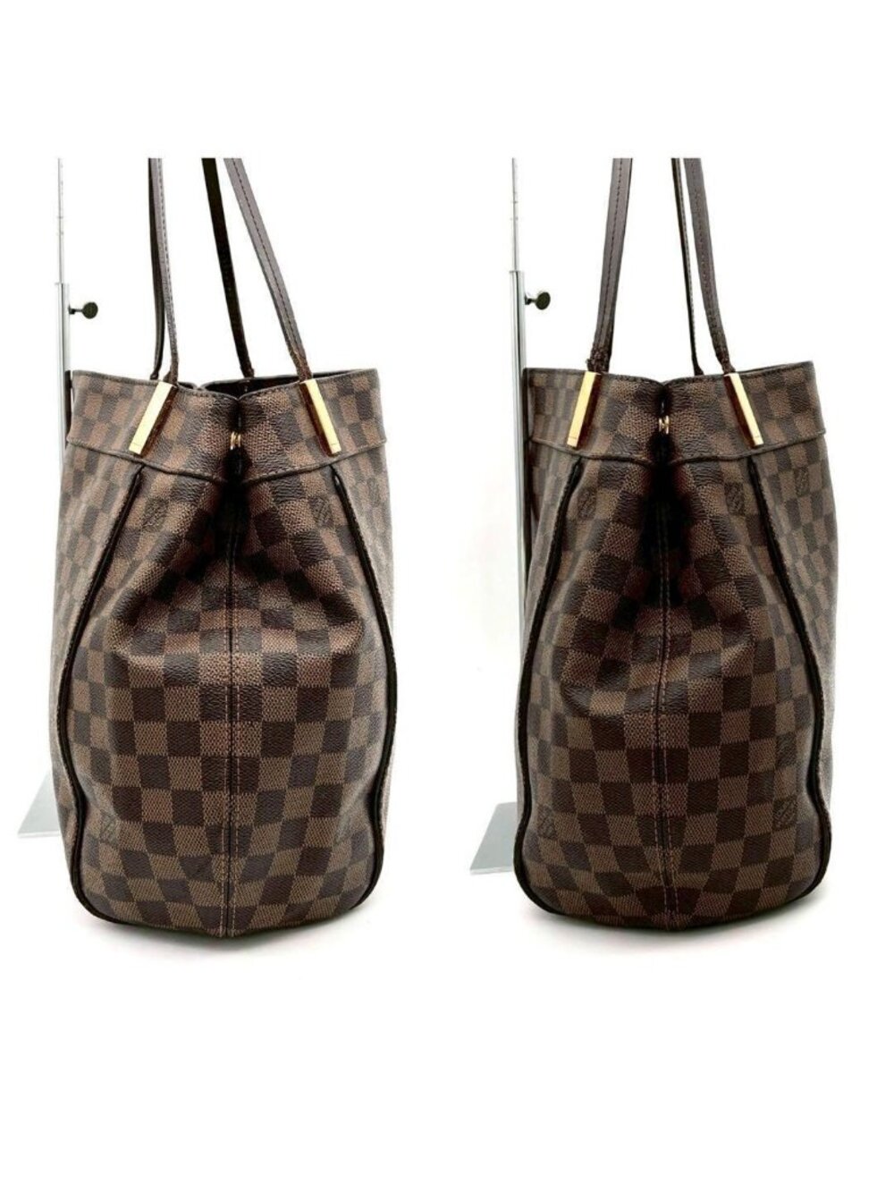 ★SOLD★ Louis Vuitton Damier Ebene Marribbon GM Tote - Picture 5 of 10